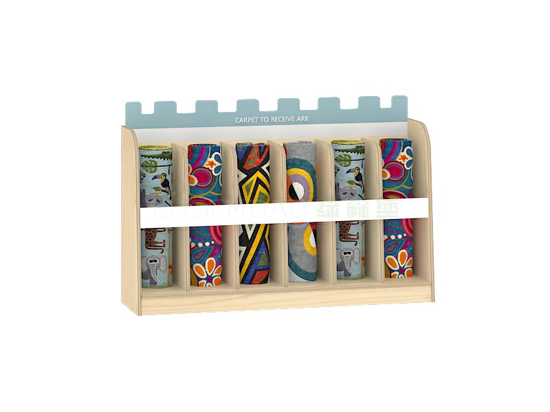 幼兒園家具楓木免漆地毯架 .jpg 幼兒園家具楓木免漆地毯架 .jpg