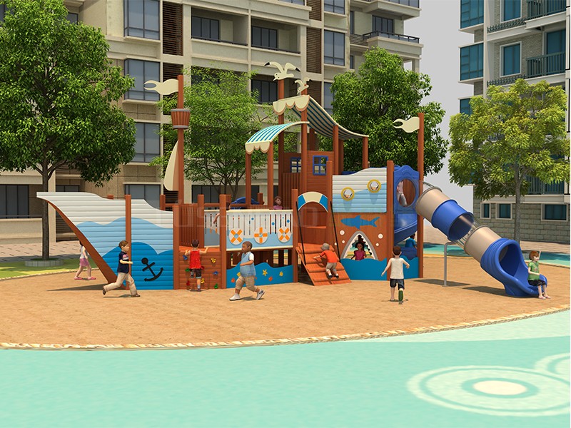 兒童戶外木質(zhì)海盜船組合滑梯黃花梨系列 兒童戶外木質(zhì)海盜船組合滑梯黃花梨系列