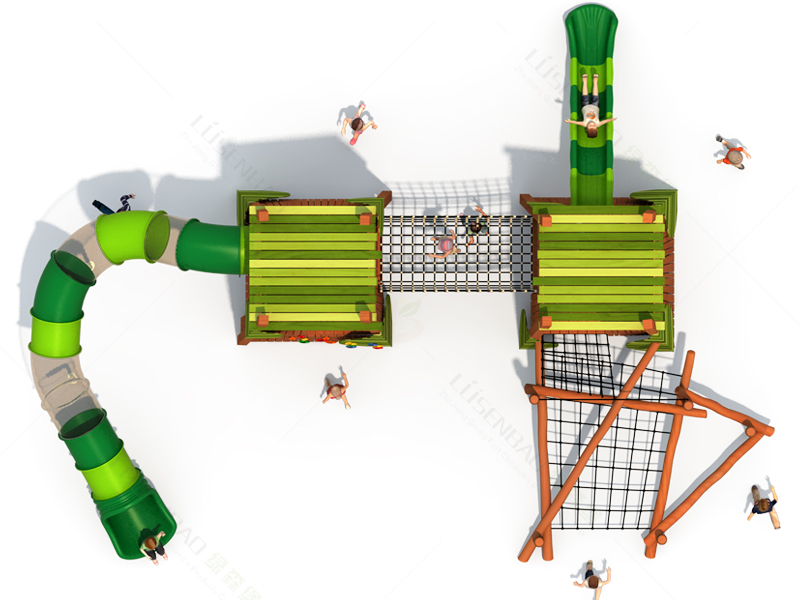 兒童戶外木質滑梯黃花梨系列 10.jpg