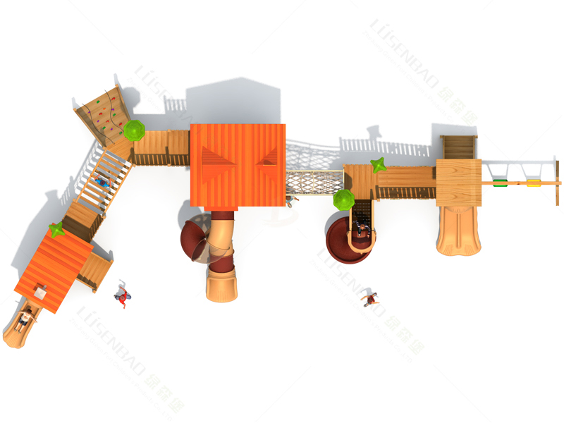 兒童戶外木質組合滑梯芬蘭木系列 06.jpg